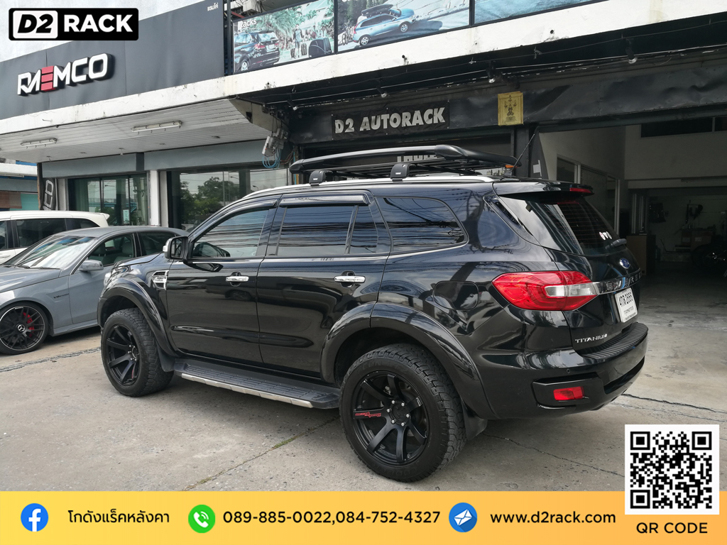 d2 autorack VRK รุ่น Sport Ford Everest แร็คหลังคารถตู้มือสอง แร็ค หลังคา บางนา วีอาร์เค ฟอร์ด เอเวอเรสต์ ถาดแร็คหลังคา ขายึดแร็คหลังคามือสอง แร็คหลังคารถเก๋งมือสอง