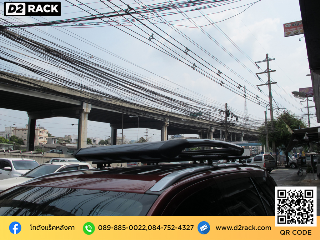 วิธีติดแร็คหลังคารถเก๋ง VRK รุ่น Sport วีอาร์เค สำหรับ ฟอร์ด เอเวอเรสต์ แร็คมือสอง ที่วางของบนหลังคารถเก๋ง Ford Everest แร็คหลังคารถคลาสสิค ตัวจับแร็คหลังคา แร็คหลังคารถกระบะ
