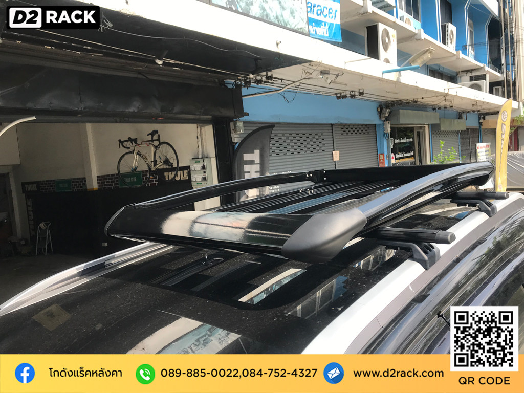 วิธีติดแร็คหลังคารถเก๋ง VRK รุ่น Sport วีอาร์เค สำหรับ อีซูซุ มิวเอ็กซ์ แร็คมือสอง ที่วางของบนหลังคารถเก๋ง Isuzu Mu-X แร็คหลังคารถคลาสสิค ตัวจับแร็คหลังคา แร็คหลังคารถกระบะ