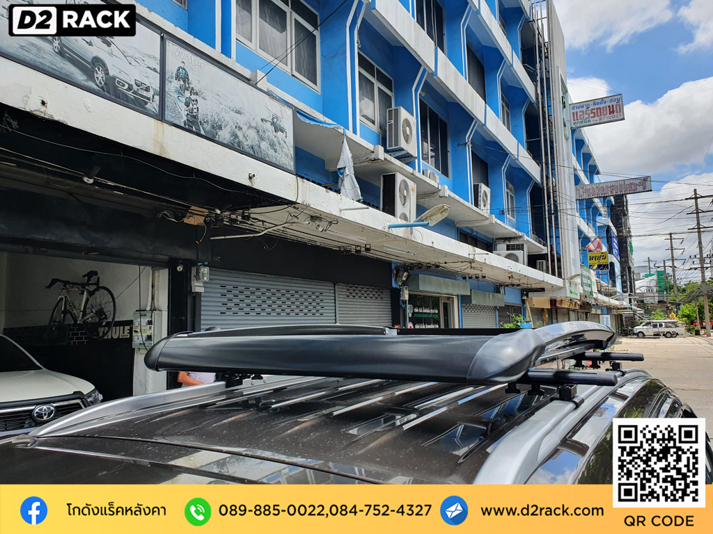 rack หลังคา VRK รุ่น Sport Mitsubishi Pajero แร็คหลังคาราคา ถูก ตัว จับ แร็ค หลังคา วีอาร์เค มิตซูบิชิ ปาเจโร่ สปอร์ต ร้านติดแร็คหลังคา คานขวางมือสอง d2 autorack แร็คติดหลังคารถ