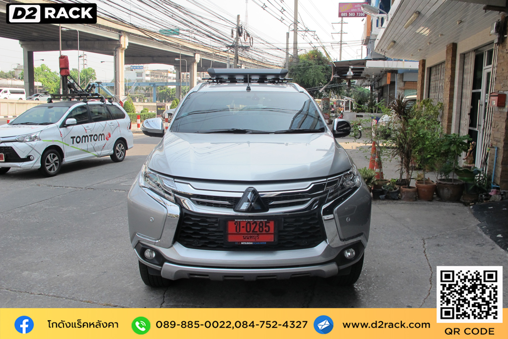 แร็คติดหลังคารถ VRK รุ่น Sport สำหรับ Mitsubishi Pajero แร็คมือสอง แร็คหลังคา รถมือสอง วีอาร์เค มิตซูบิชิ ปาเจโร่ สปอร์ต ขายแร็คหลังคา offroad แร็คหลังคามือ สอง pantip ร้านขายแร็คหลังคามือสอง