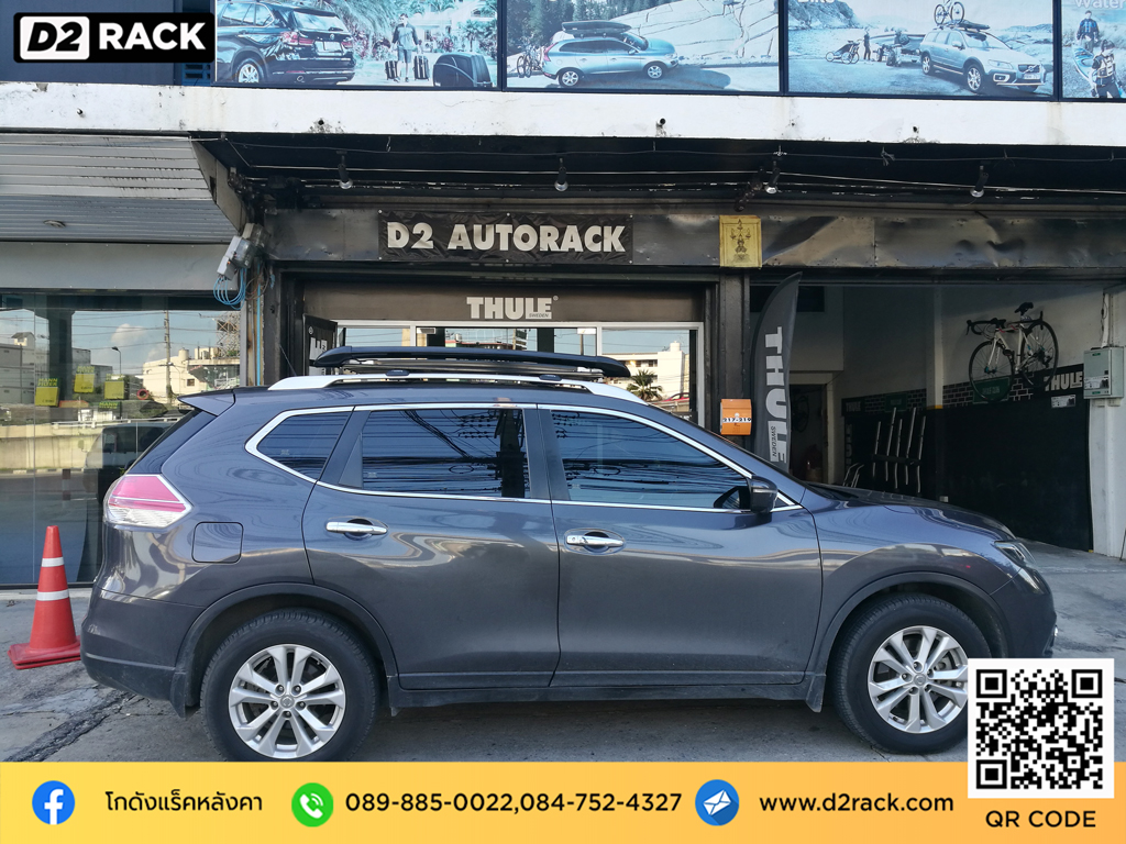 แร็คหลังคา VRK VRK รุ่น Sport Nissan Xtrail วีอาร์เค ราคาแร็คหลังคา แร็ค หลังคา nameka มือสอง เอ็กซ์เทรล แร็คหลังคา แบบ หนีบ d2 autorack tatumrack