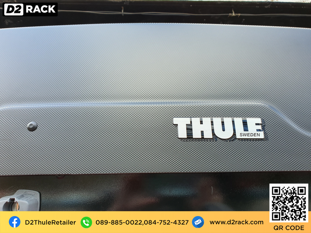 กล่องวางของบนหลังคา thule Force XT XL กล่องบนหลังคา กล่อง RoofBox กล่องหลังคารถ : ผลงานติดตั้ง กล่องหลังคารถยนต์ roof box Isuzu mu-x มิวเอ็กซ์