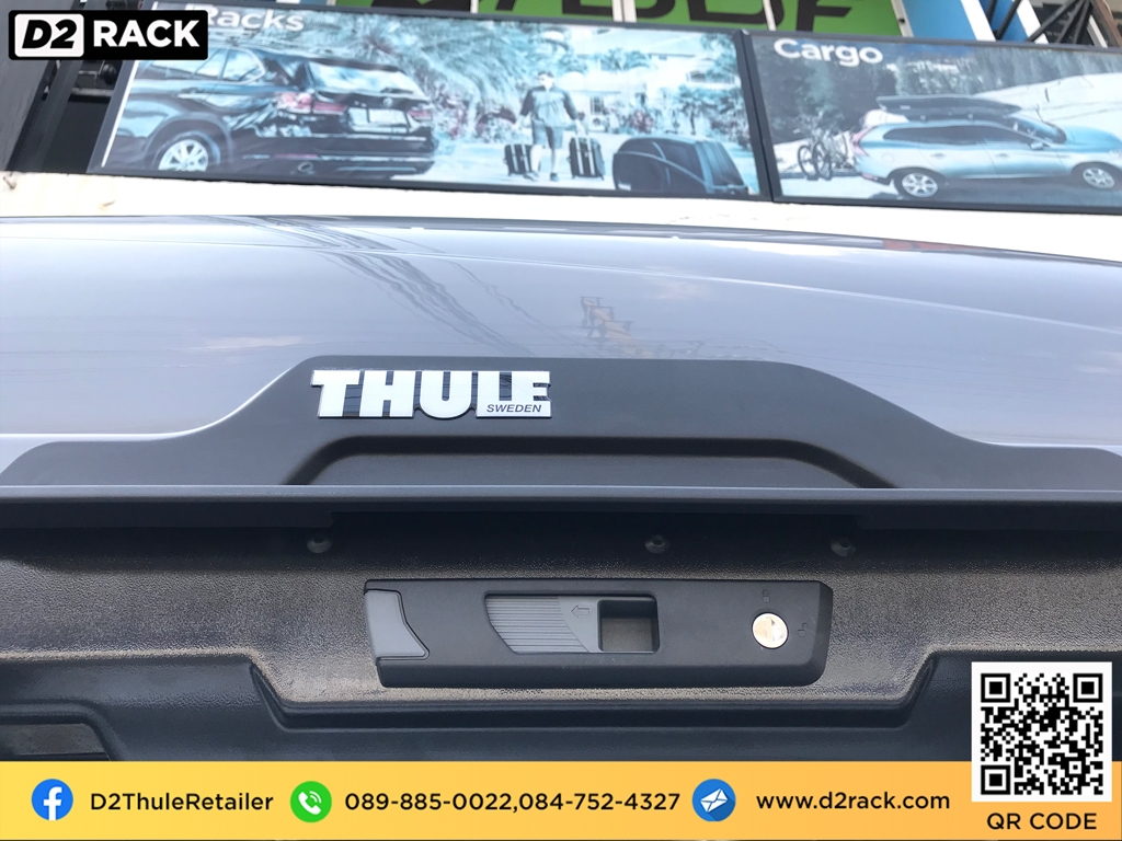 กล่องหลังคา thule มือสอง thule motion xt xl roofbox มือสอง กล่องอเนกประสงค์บนหลังคารถ roofbox ราคา : ผลงานติดตั้ง กล่องหลังคารถยนต์ roof box Ford everest เอเวอเรสต์