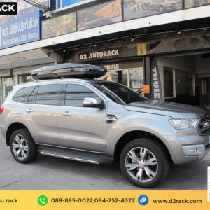 กล่องอเนกประสงค์บนหลังคา Roofbox KETSU L GLOSSY กล่องติดหลังคารถ