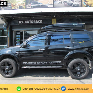 กล่องบนหลังคารถ กล่องหลังคามือสอง Roofbox KETSU L GLOSSY กล่องใส่ของบนหลังคารถ