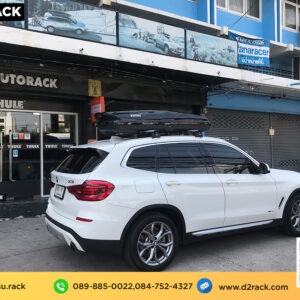 แร็คหลังคา เชียงใหม่ Roofbox KETSU L GLOSSY กล่องใส่ของบนหลังคารถ roof box ราคาถูก