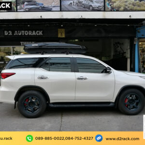 กล่องติดหลังคารถ กล่องบนหลังคารถ Roofbox KETSU L GLOSSY กล่องเก็บของติดหลังคา