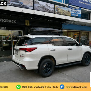 กล่องใส่สัมภาระบนหลังคารถ กล่องบนหลังคา Roofbox KETSU L GLOSSY กล่องใส่ของบนหลังคารถ