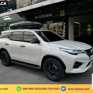 กล่องอเนกประสงค์บนหลังคารถ กล่องติดหลังคา Roofbox KETSU L GLOSSY ที่วางของบนหลังคา