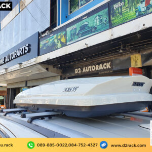 ที่ใส่ของบนหลังคา Roofbox KETSU L GLOSSY กล่องเก็บของบนหลังคารถ