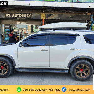 กล่องหลังคามือสอง กล่องวางของหลังคารถ Roofbox KETSU L GLOSSY กล่องอเนกประสงค์บนหลังคา