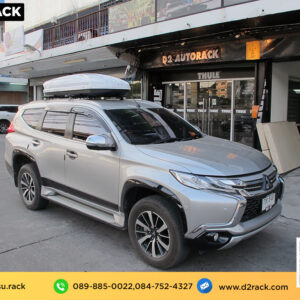 กล่องใส่ของบนหลังคารถ กล่องบนหลังคา Roofbox KETSU M1 GLOSSY กล่องบนหลังคารถ