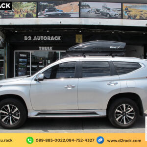 กล่องหลังคามือสอง กล่องวางของหลังคารถ Roofbox KETSU M2 GLOSSY กล่องอเนกประสงค์บนหลังคา