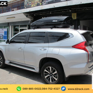 กล่องใส่ของบนหลังคารถ กล่องบนหลังคา Roofbox KETSU M2 GLOSSY กล่องบนหลังคารถ