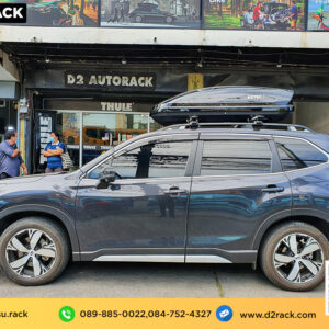 กล่องสัมภาระบนหลังคา กล่องเก็บหลังคามือสอง Roofbox KETSU M2 GLOSSY กล่องบนหลังคา