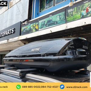 กล่องใส่ของบนหลังคารถ Roofbox KETSU M2 GLOSSY กล่องอเนกประสงค์บนหลังคารถ