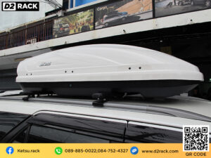 กล่องหลังคารถ Roofbox KETSU M2 GLOSSY ที่ใส่ของบนหลังคา