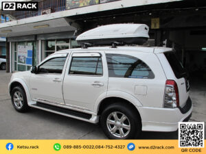 กล่องใส่สัมภาระบนหลังคารถ กล่องบนหลังคา Roofbox KETSU M2 GLOSSY กล่องใส่ของบนหลังคารถ