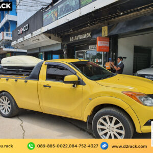 แร็คหลังคา มือสอง pantip Roofbox KETSU M2 GLOSSY กล่องเก็บของบนหลังคารถ