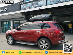 ที่ใส่ของบนหลังคา Roofbox KETSU M2 MATTE กล่องเก็บของบนหลังคารถ