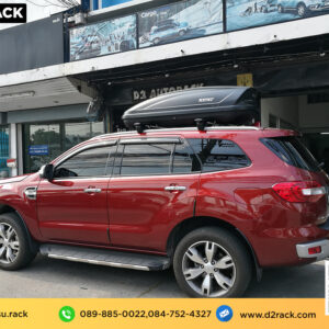 ที่ใส่ของบนหลังคา Roofbox KETSU M2 MATTE กล่องเก็บของบนหลังคารถ