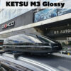 กล่องเก็บของบนหลังคารถ Roofbox KETSU M3 GLOSSY กล่องสัมภาระบนหลังคา