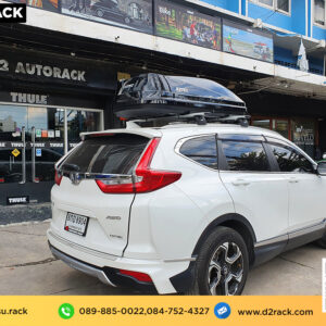 กล่องใส่ของบนหลังคารถ กล่องบนหลังคา Roofbox KETSU M3 GLOSSY กล่องบนหลังคารถ
