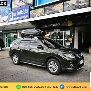 กล่องบนหลังคารถ Roofbox KETSU M3 GLOSSY กล่องสัมภาระบนหลังคามือสอง