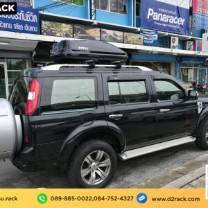 กล่องเก็บของหลังรถ Roofbox KETSU M3 GLOSSY ติดแร็คหลังคา เชียง ก ง