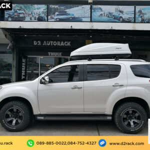 กล่องบนหลังคารถ กล่องหลังคามือสอง Roofbox KETSU M3 GLOSSY กล่องใส่ของบนหลังคารถ