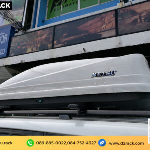 ที่ใส่ของบนหลังคา Roofbox KETSU M3 GLOSSY กล่องเก็บของบนหลังคารถ