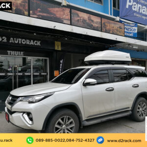 กล่องอเนกประสงค์บนหลังคารถ กล่องติดหลังคา Roofbox KETSU M3 GLOSSY ที่วางของบนหลังคา
