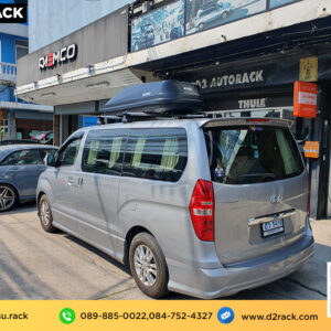 กล่องใส่ของบนหลังคารถ กล่องบนหลังคา Roofbox KETSU M3 MATTE กล่องบนหลังคารถ