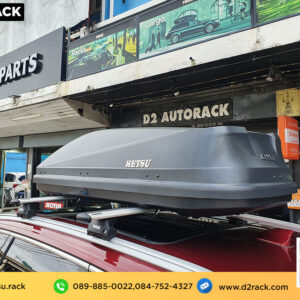 กล่องใส่ของบนหลังคารถ Roofbox KETSU M3 MATTE กล่องอเนกประสงค์บนหลังคารถ