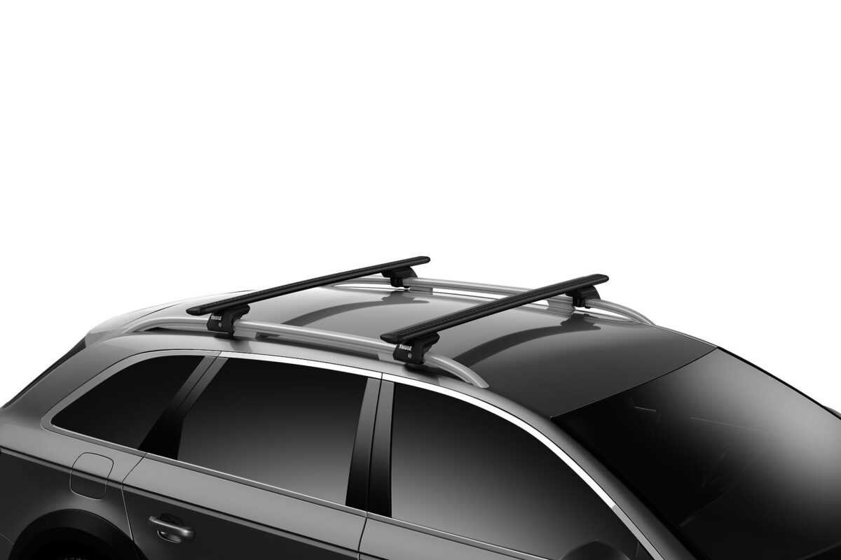 แร็คหลังคาTHULE 7104 Roof Rail Evo+คานขวางWingbar+ชุดKit-A10