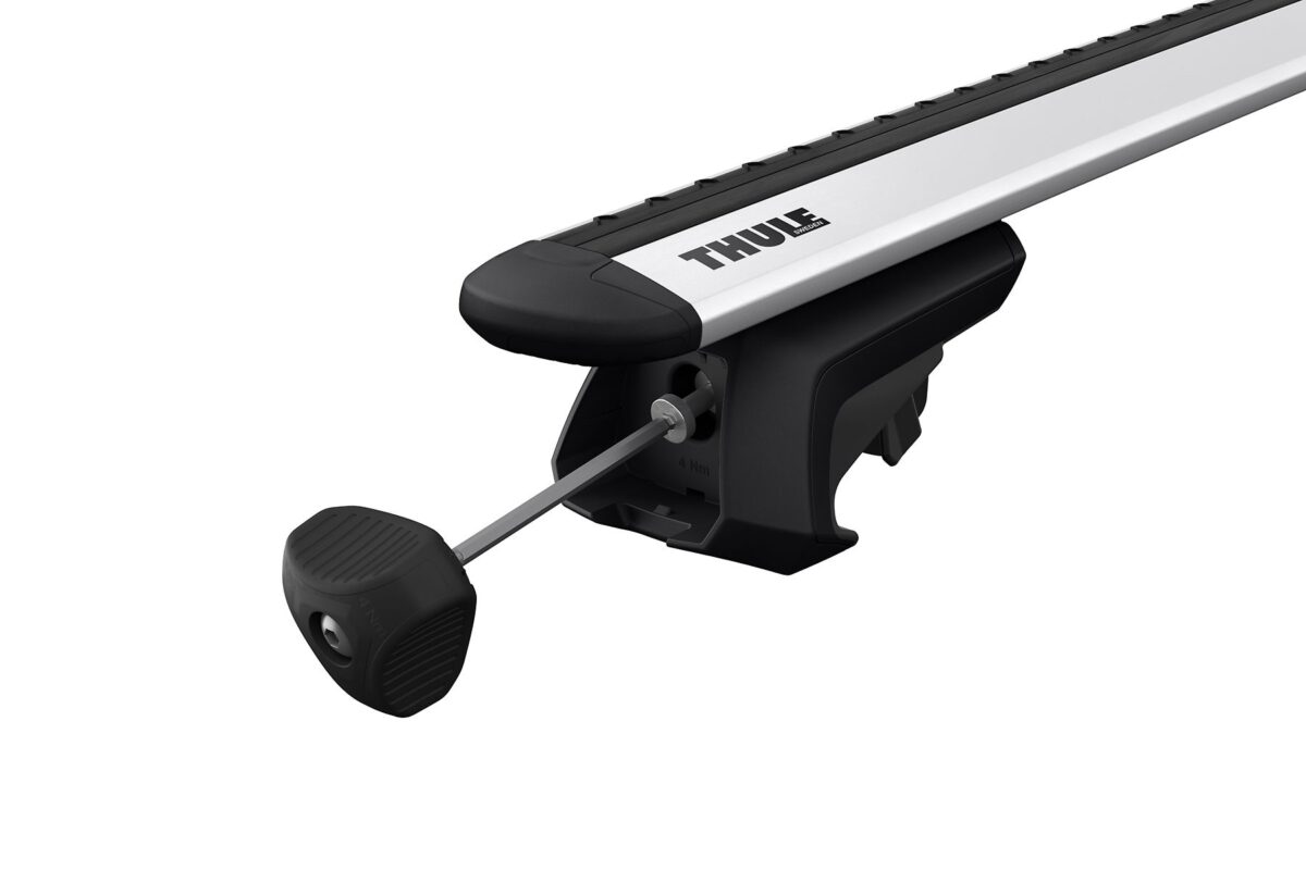 แร็คหลังคาTHULE 7104 Roof Rail Evo+คานขวางWingbar+ชุดKit-A6