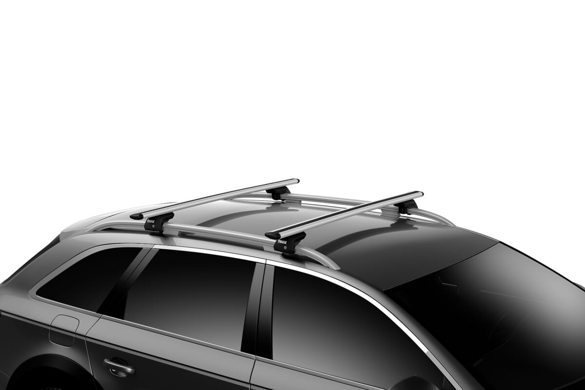 แร็คหลังคาTHULE 7104 Roof Rail Evo+คานขวางWingbar+ชุดKit-A9