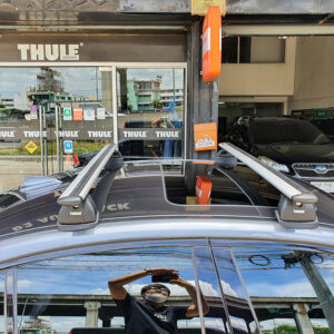 rackหลังคา THULE Fix Point ประกอบด้วย thule 753 + ชุดคานขวาง thule wingbar + ชุด kit แร็คหลังคามือสองมีนบุรี ราวแร็คหลังคา วีอาร์เค แร็คหลังคามือสองขายดี