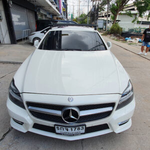 แร็คหลังคารถเก๋งมือสอง THULE Fix Point ประกอบด้วย thule 753 + ชุดคานขวาง thule wingbar + ชุด kit แร็คหลังคาTHULE  แร็คหลังคารถเก๋งราคา วีอาร์เค ร้านแร็คหลังคา