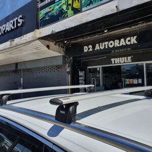 วิธีติดแร็คหลังคา THULE Fix Point ประกอบด้วย thule 753 + ชุดคานขวาง thule wingbar + ชุด kit หลังคาจักรยาน rackติดหลังคารถ ขายึดแร็คหลังคา