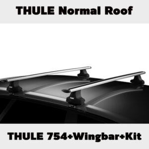 แร็คหลังคาTHULE754 Normal Roof+คานขวางWingbar+ชุดKit-A7