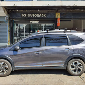 แร็คหลังคามือสอง Thule Roof rail ประกอบด้วย ชุดขาจับแร็ค thule 775 + ชุดคานขวาง thule wingbar แร็คหลังคารถตู้ roofrackมือสอง ทูเล่ วิธีติดตั้งแร็คหลังคา แร็คหลังคามือสอง pantip