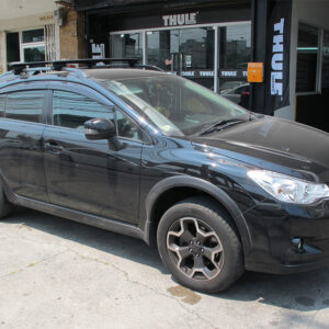 แร็คหลังคารถ Thule Roof rail ประกอบด้วย ชุดขาจับแร็ค thule 775 + ชุดคานขวาง thule wingbar ขายแร็คหลังคามือสอง2012 ขาจับแร็คหลังคารถเก๋ง ทูเล่ ตะแกรงหลังคารถ