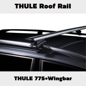 แร็คหลังคาTHULE 775 Roof Rail+คานขวางWingbar-A1