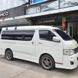 แร็คหลังคา Thule Rain Gutters ประกอบด้วย ชุดขาจับแร็ค thule 953 + ชุดคานขวาง thule squarebar แร็คหลังคามือสอง แร็คหลังคากระบะ ทูเล่ roofrackbar ติดหลังคารถยนต์