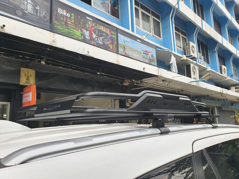 แร็คหลังคา SCR รุ่น SF01 สำหรับรถ Flush Rail ชุดขาจับ คานขวาง RoofRack ...