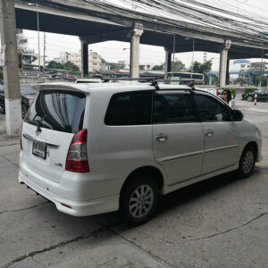 แร็คจักรยานท้ายรถthule แร็คหลังคามือสอง SCR Normal Roof รุ่น SN01 ประกอบด้วย ชุดขาจับแร็ค SCR + ชุดคานขวาง ครบชุด ขายแร็คจักรยานท้ายรถ คานแร็คหลังคา
