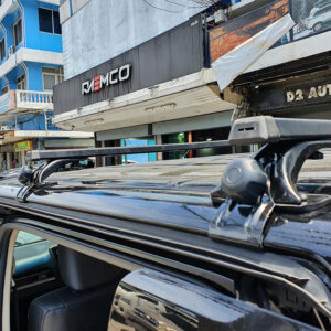 แร็คหลังคากระบะ4ประตู SCR Normal Roof รุ่น SN01 ประกอบด้วย ชุดขาจับแร็ค SCR + ชุดคานขวาง ครบชุด คานแร็คหลังคามือสอง แร็คหลังคามือสองthule
