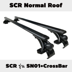 แร็คหลังคา SCR รุ่น SN01 Normal Roof ชุดขาจับ + คานขวางครบชุด-A1